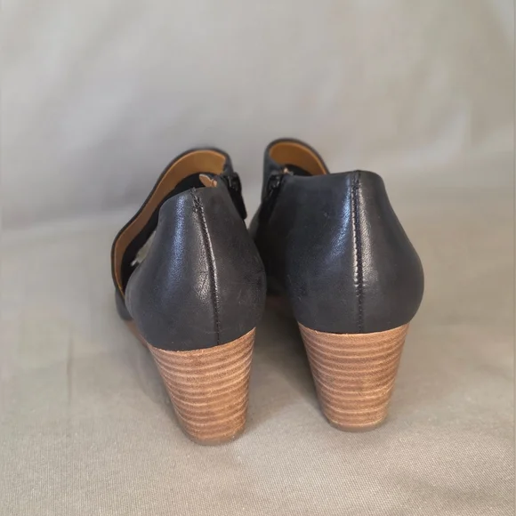 Lucky Brand Tylera Wedge - Black - Size 7 - Picture 2 of 6